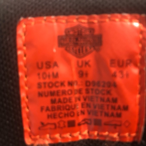 Harley Davidson Men’s Riding Boots, Size 10 1/2, Excellent Condition - Picture 11 of 12